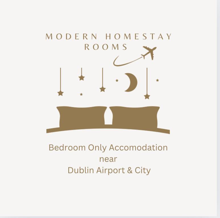 Modern Homestay 15 Minutes To Dublin Airport Ballyboughal Exterior photo